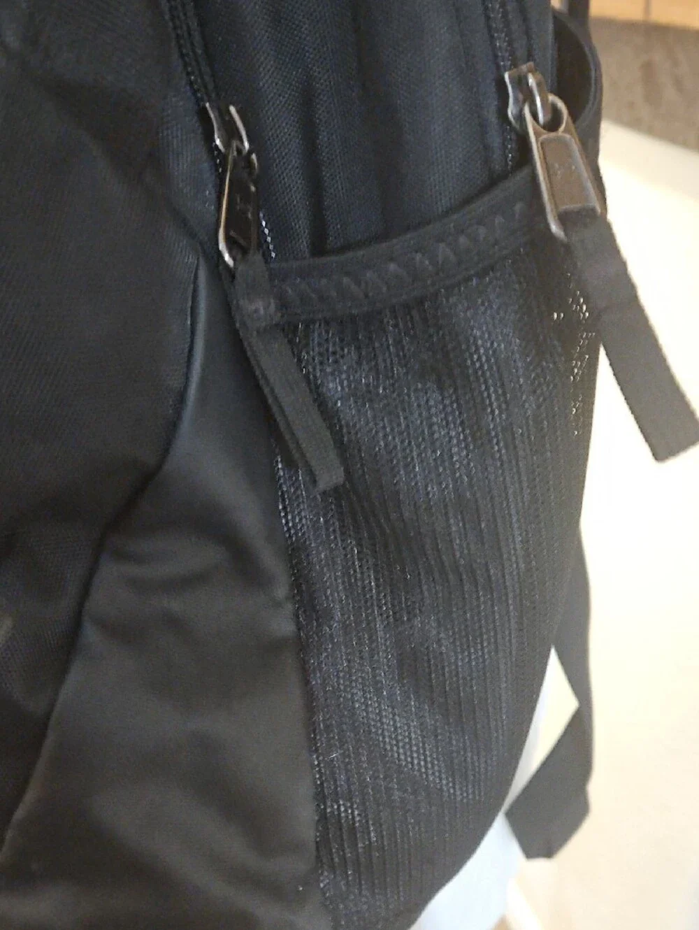 Under Armour Black Backpack with White Logo Bin 5